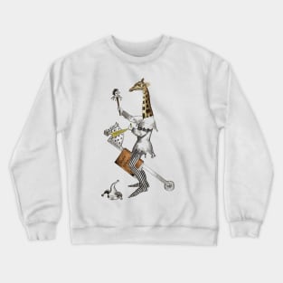 giraffe jester Crewneck Sweatshirt